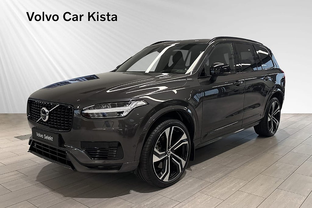 Volvo XC90 Recharge T8 Ultimate Dark Drag Pano B/W HUD Luftfj