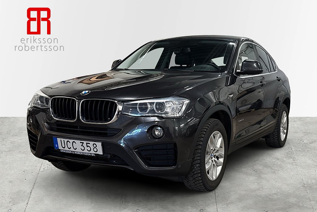 BMW X4 xDrive20d Steptronic D-värmare MoK Dragkrok GPS Kamera