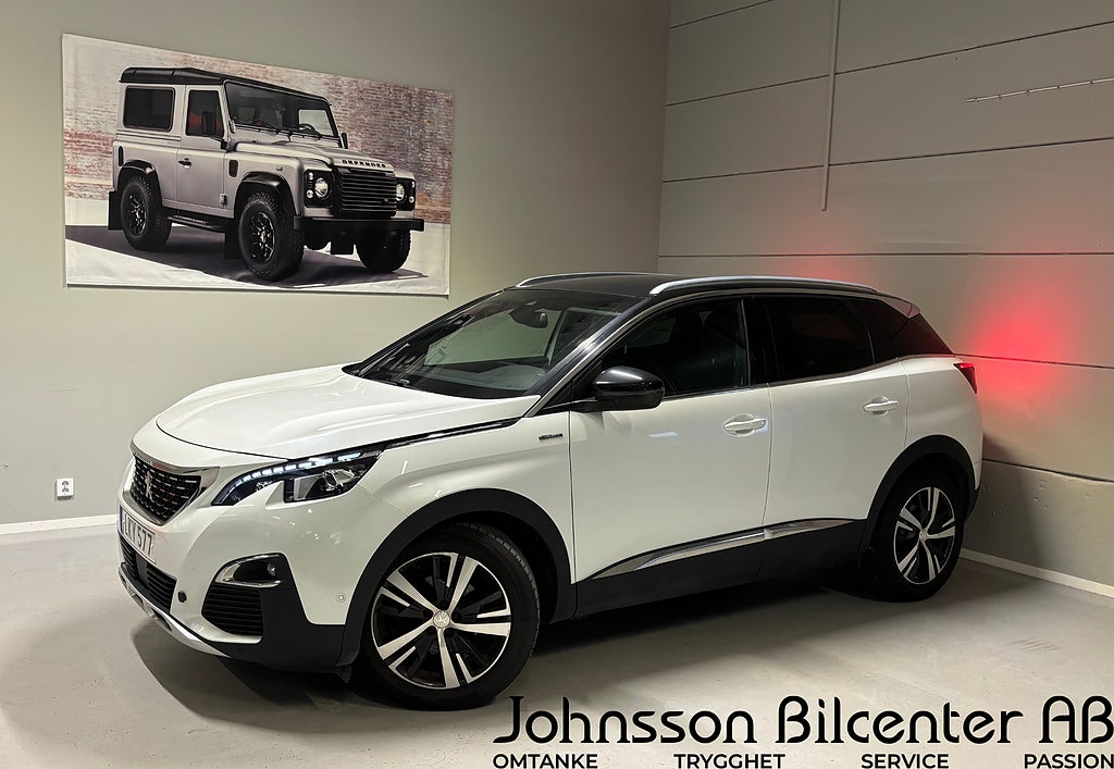 Peugeot 3008 1.6 THP EAT GT-Line Halvskinn Carplay Led Drag 165hk
