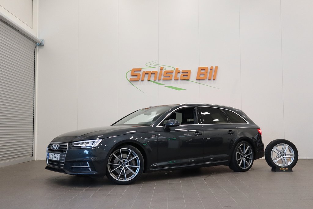 Audi A4 3.0 TDI V6 Q S-Line PANO B&O COCKPIT MATRIX 272hk