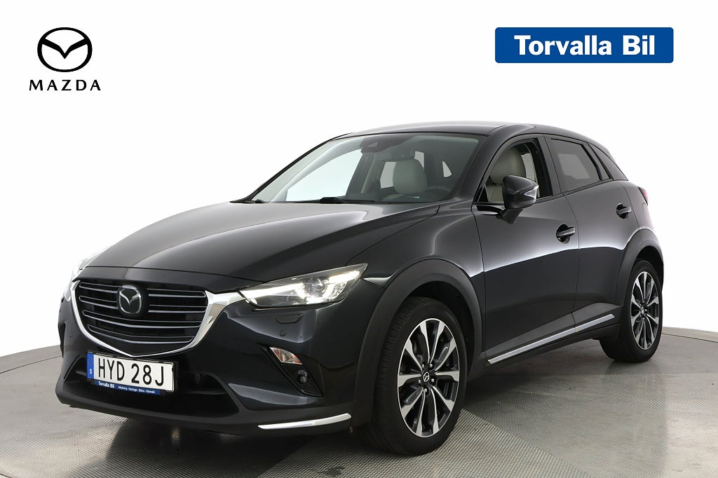 Mazda CX-3 2.0 121HK Aut Optimum Skinn M/K-värmare BOSE B-Kamera