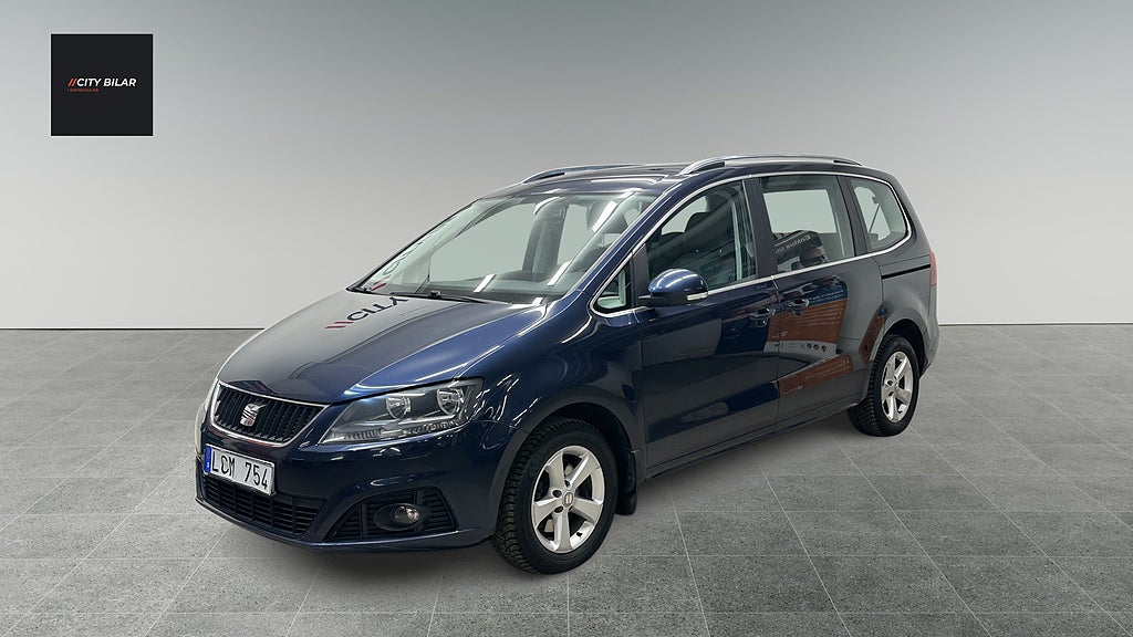 Seat Alhambra 2.0 TDI Ecomotive 7-Sits Drag Gardin Nyservad