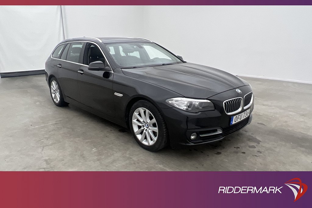 BMW 520 d 190hk xDrive Pano M-Ratt Skinn B-Kamera Drag