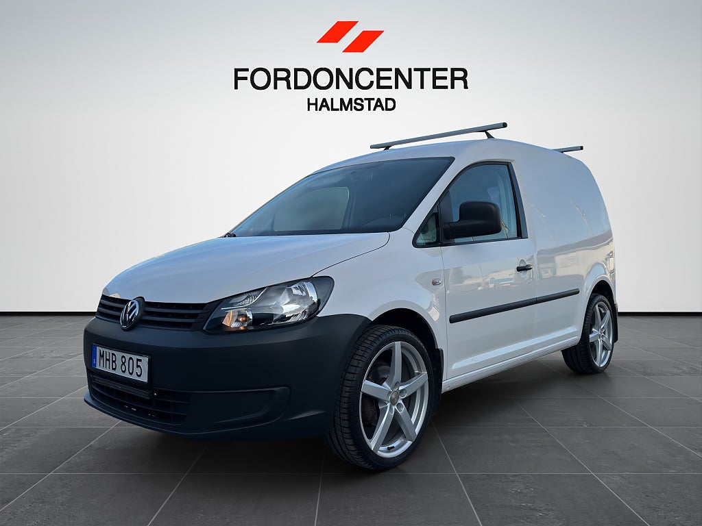 Volkswagen Caddy Skåpbil 1.6 TDI 102hk Automat, 4.95%|Drag|Värmare|K-Rem