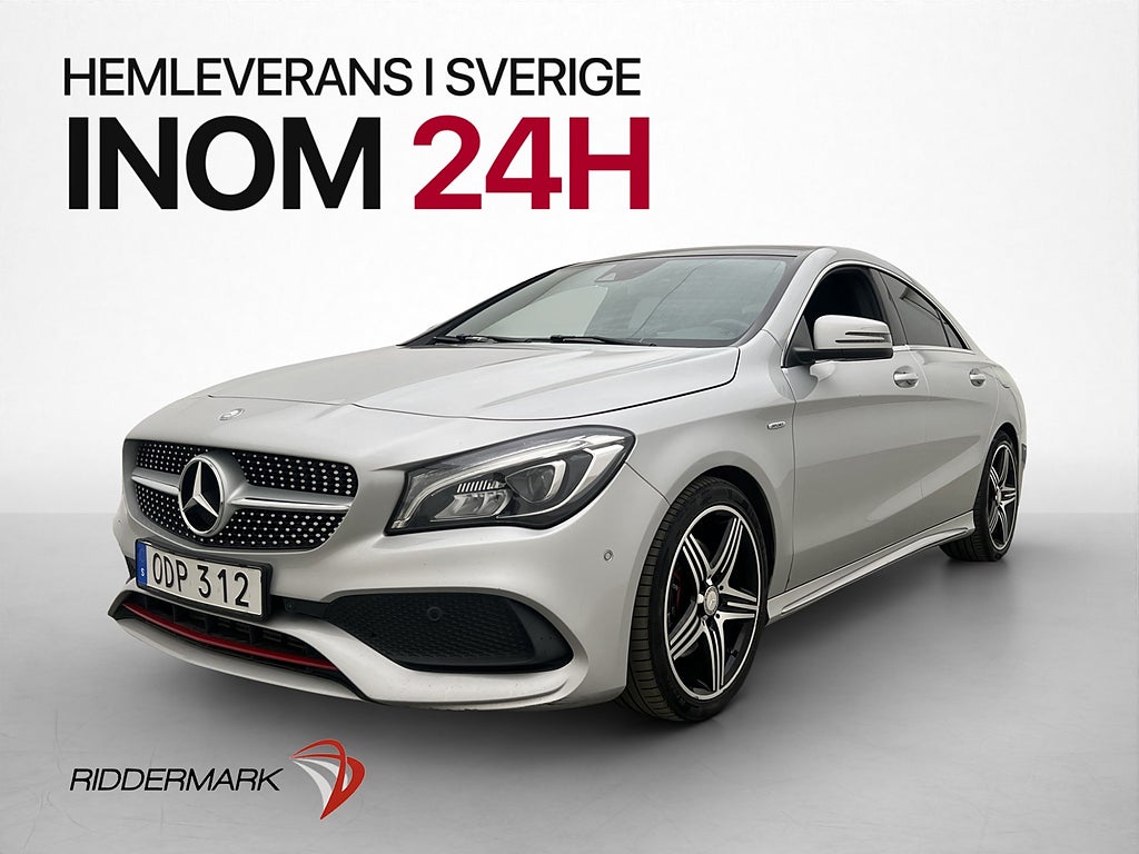 Mercedes-Benz CLA 250 Sport 4M 218hk AMG Pano Kamera CarPlay
