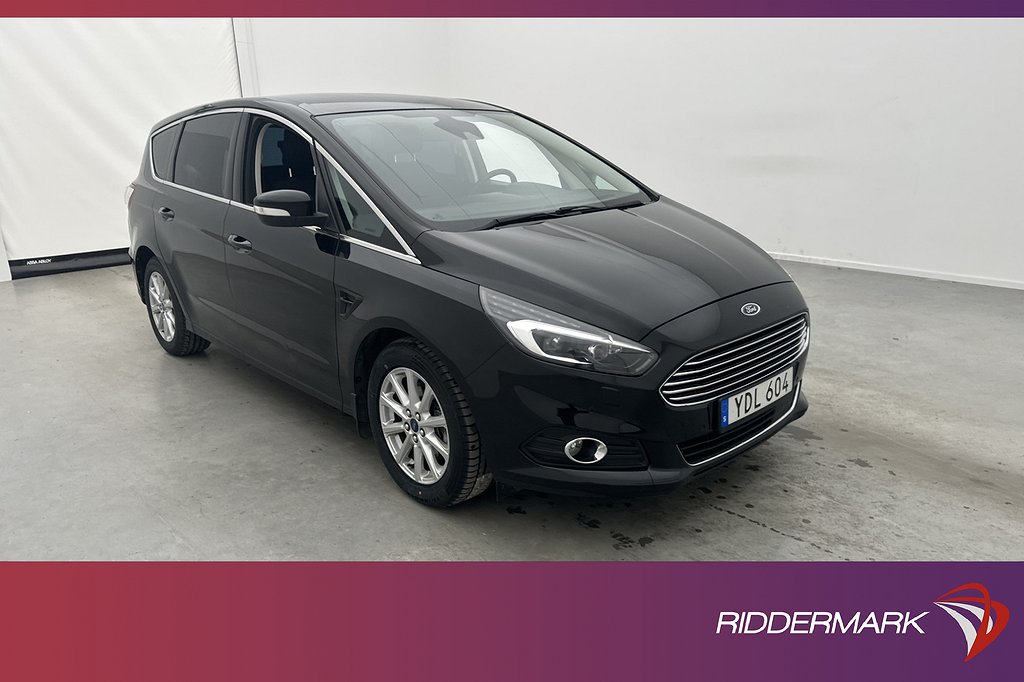 Ford S-Max AWD 180hk Titanium 7-Sits Sensorer Adaptiv-fart