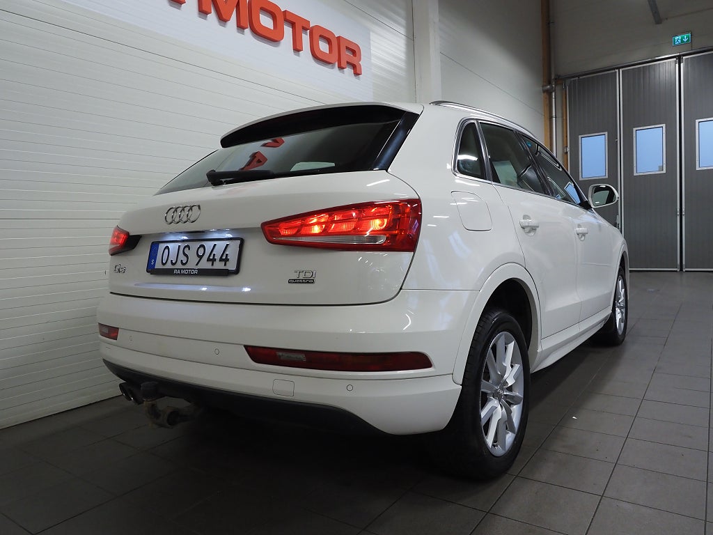 Audi Q3 2.0 TDI 150hk quattro S Tronic | Drag | PDC | 2017