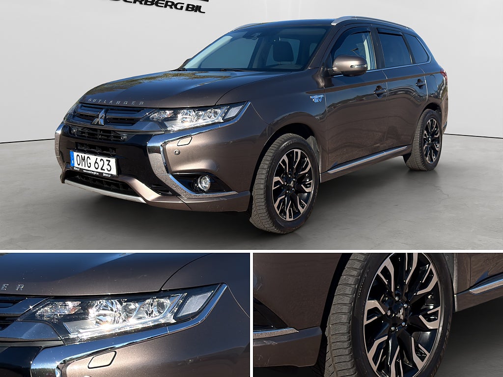 Mitsubishi Outlander 203hk PHEV CVT Business 4WD Taklucka 360-kam Drag
