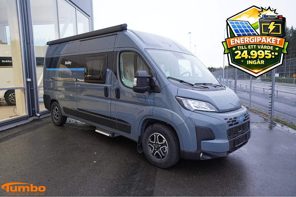 Hobby ONTOUR VAN 600 FT Tumbo 60år Automat 140hk Dieselpanna 