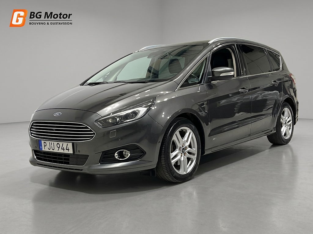 Ford S-MAX 2.0 TDCi 180HK Aut AWD Business 7-sits/Drag/Navi/Nyserv