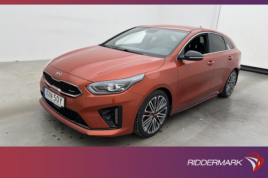 Kia Cee´d ProGT T-GDI 204hk Kamera Navi Halvskinn Rattvärme