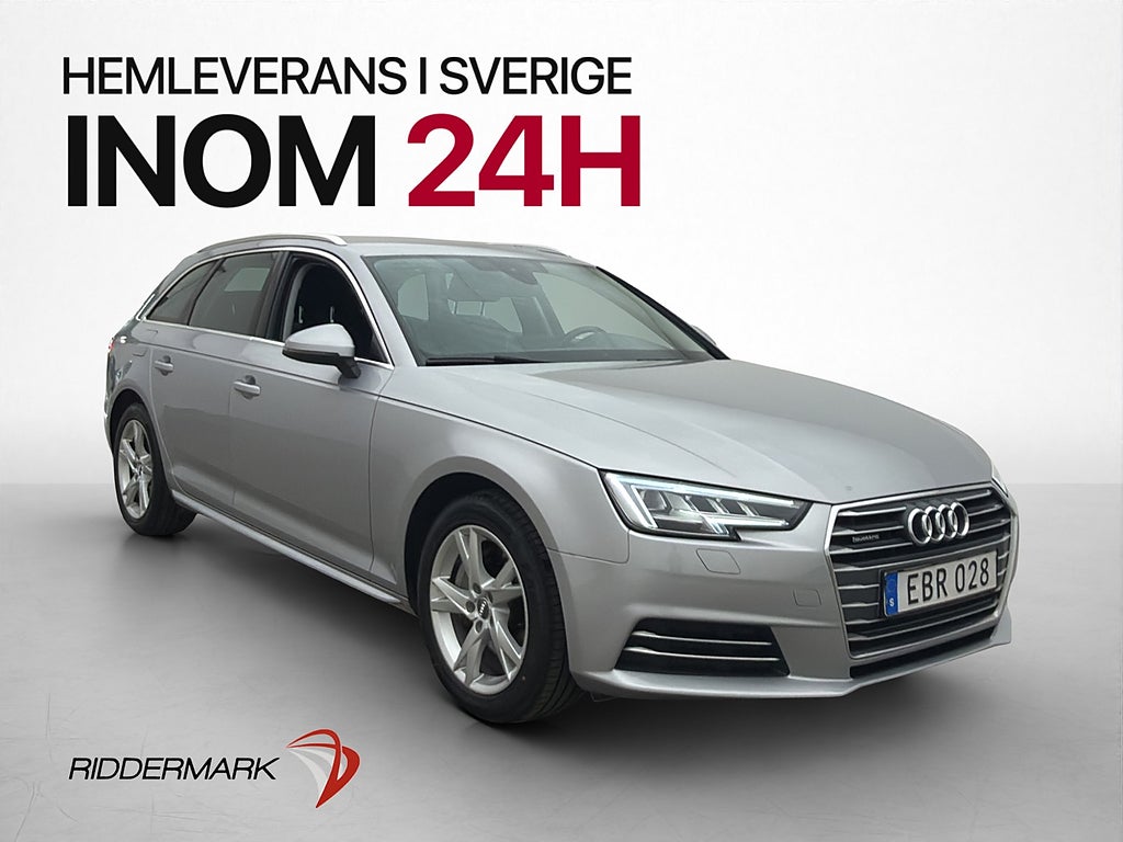 Audi A4 2.0 TDI 190hk Quattro Cockpit Värmare Drag