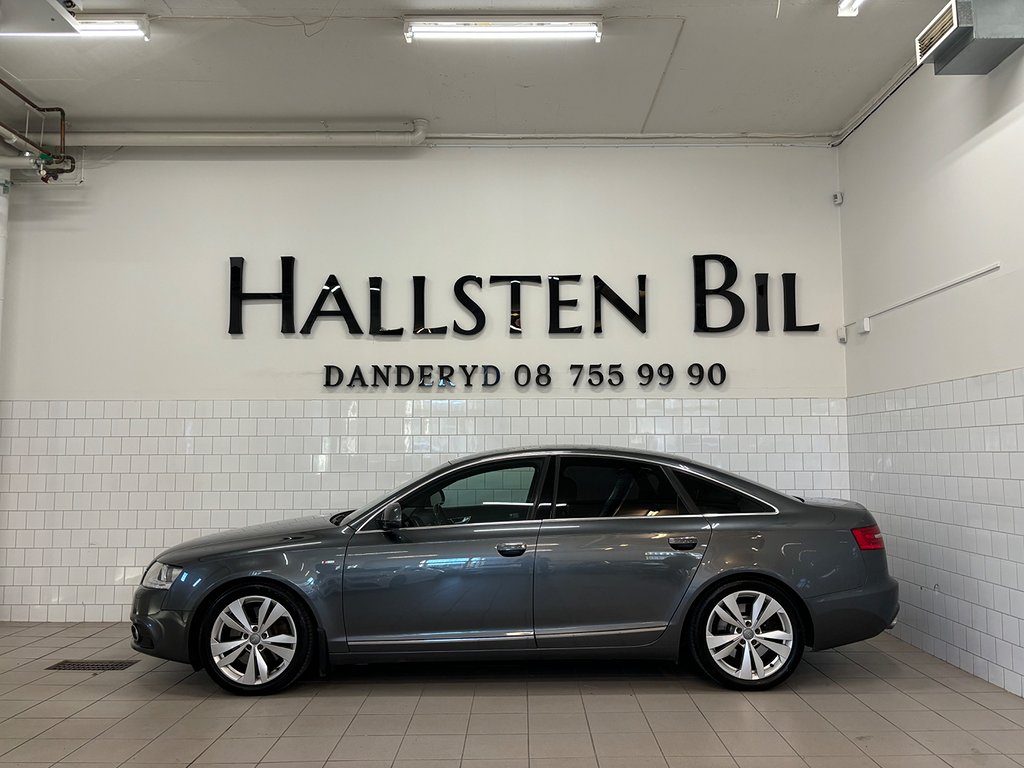 Audi A6 3.0 TFSI Sedan Quattro 290Hk Automat S-line Svensksåld