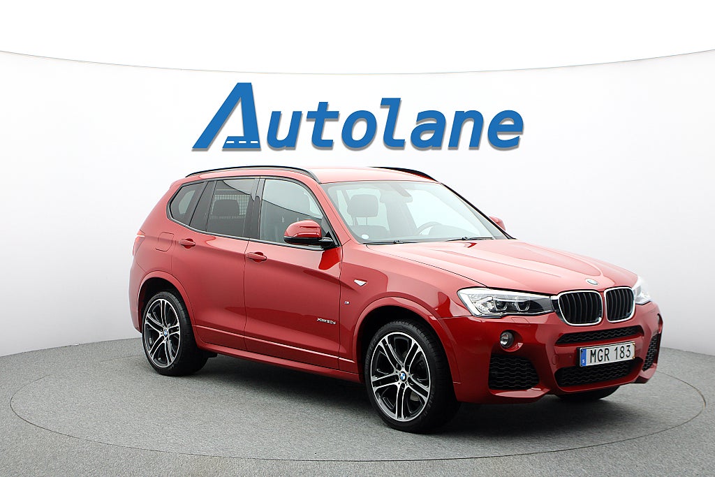 BMW X3 xDrive20d M-Sport, Drag, Navigation 190hk
