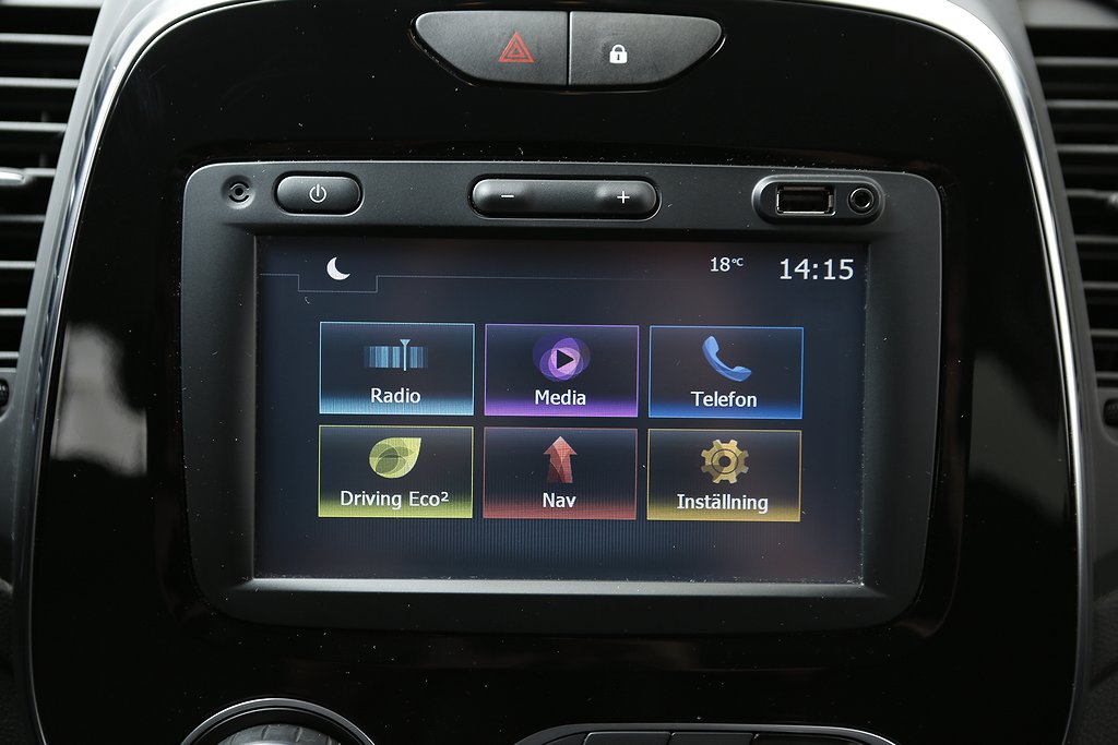 Renault Captur 1,2 TCe EDC Aut Navi Backkamera 2018