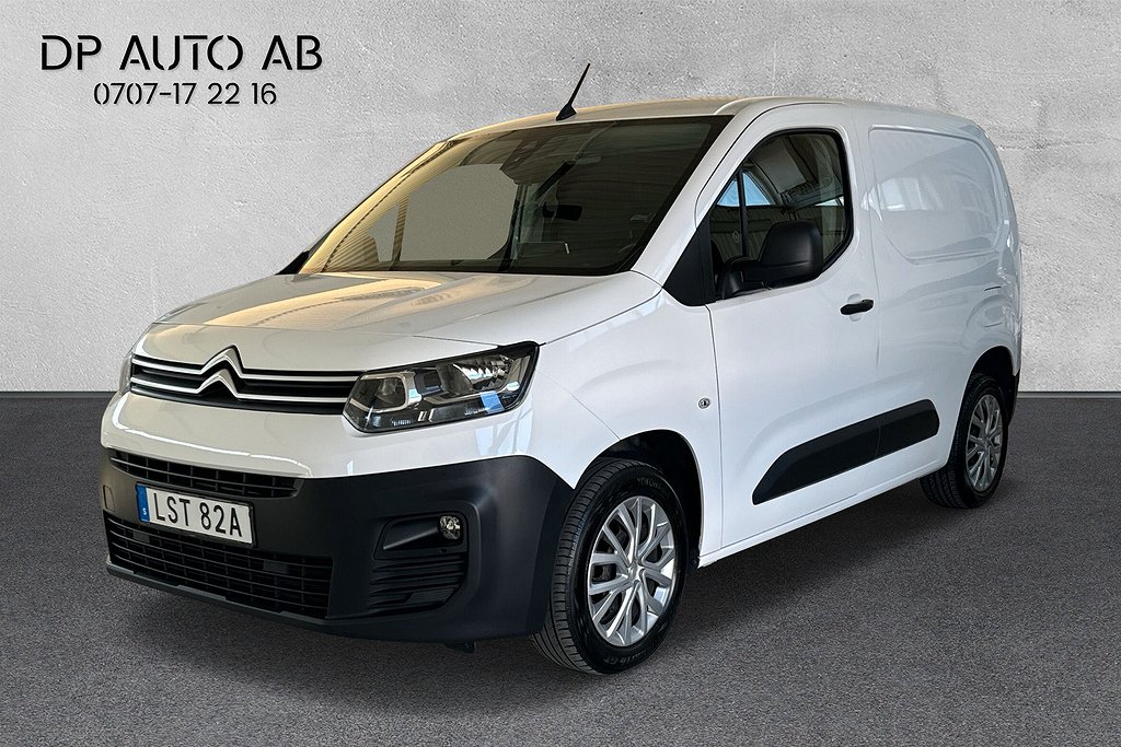 Citroën Berlingo 1.5 BlueHDi Skåpbil Automat Värme MOMS/VAT