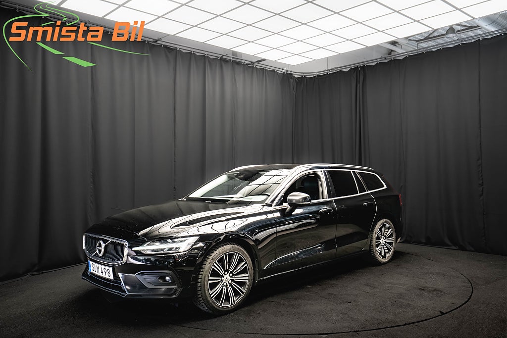 Volvo V60 D3 BYTT KAMREM DRAG D-VÄRMARE CARPLAY KEYLESS 1-ÄGARE