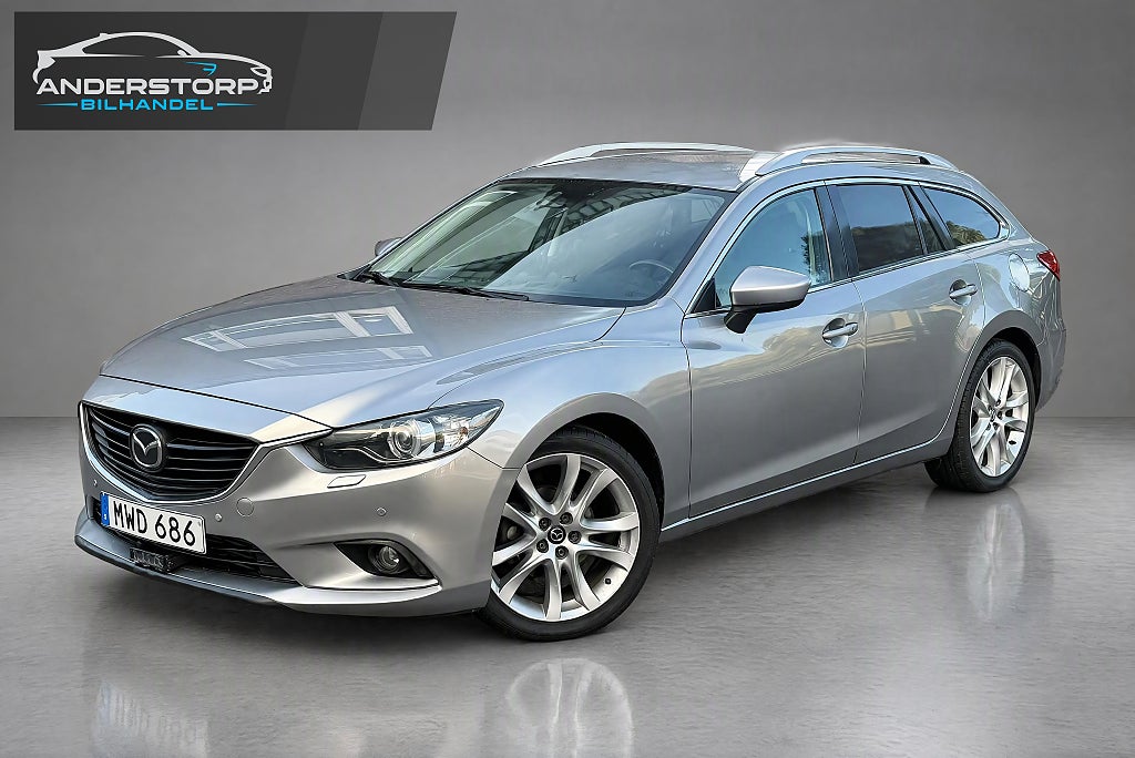 Mazda 6 Wagon 2.2 SKYACTIV-D / Optimum / Skinn / Drag / Euro 6