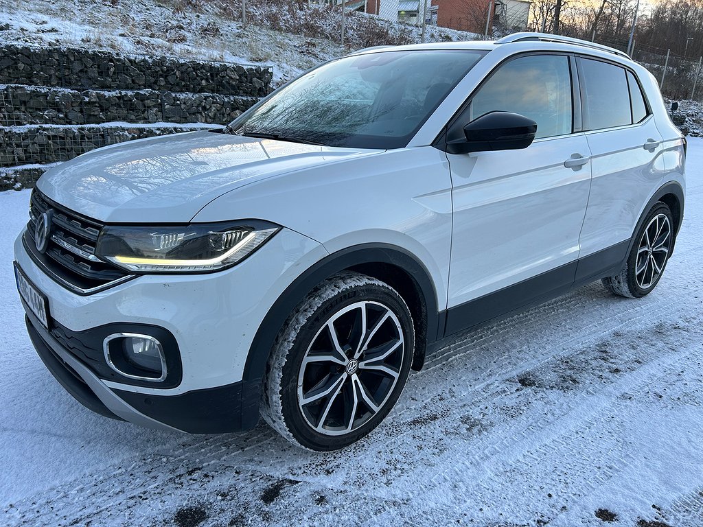 Volkswagen T-CROSS 115Hk Automat Drag SoV-Hjul 1Äg.Sv-Såld 