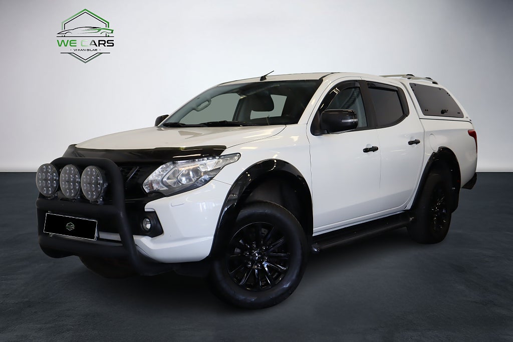 Mitsubishi L200 2.4 4WD Automat Kåpa Skinn Kamera Dragkrok 181HK