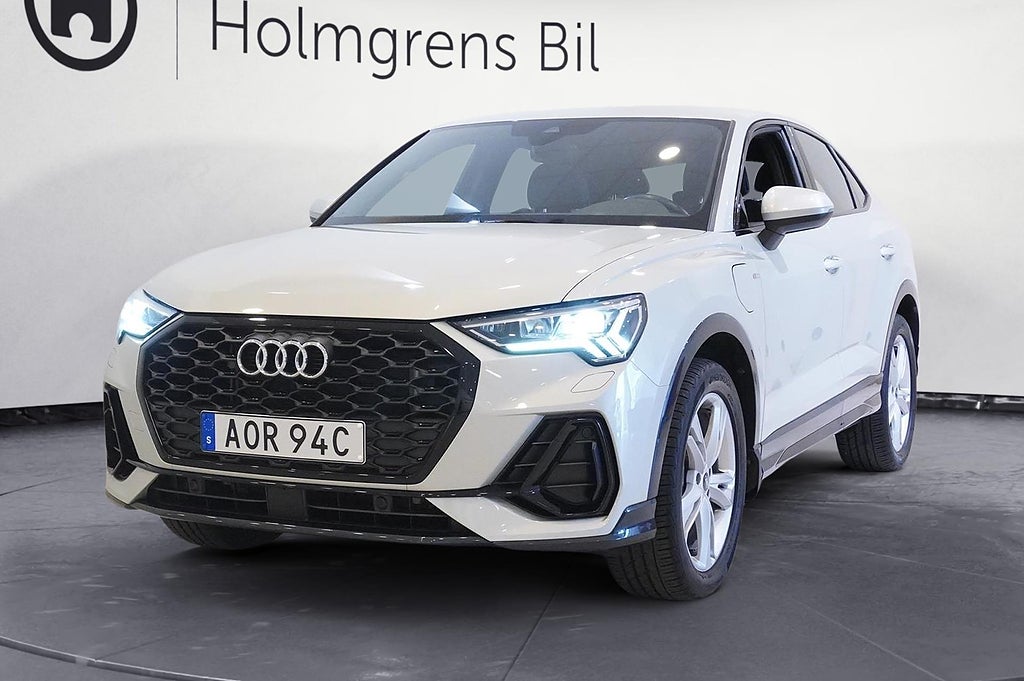 Audi Q3 Sportback Laddhybrid E-Tron 45 TFSi E S Tronic 245hk S Line,
