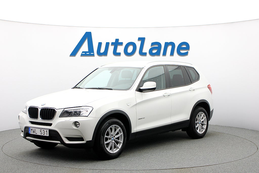 BMW X3 xDrive20d , Dragkrok, Skinn Sommarkampanj 4,99% 184hk