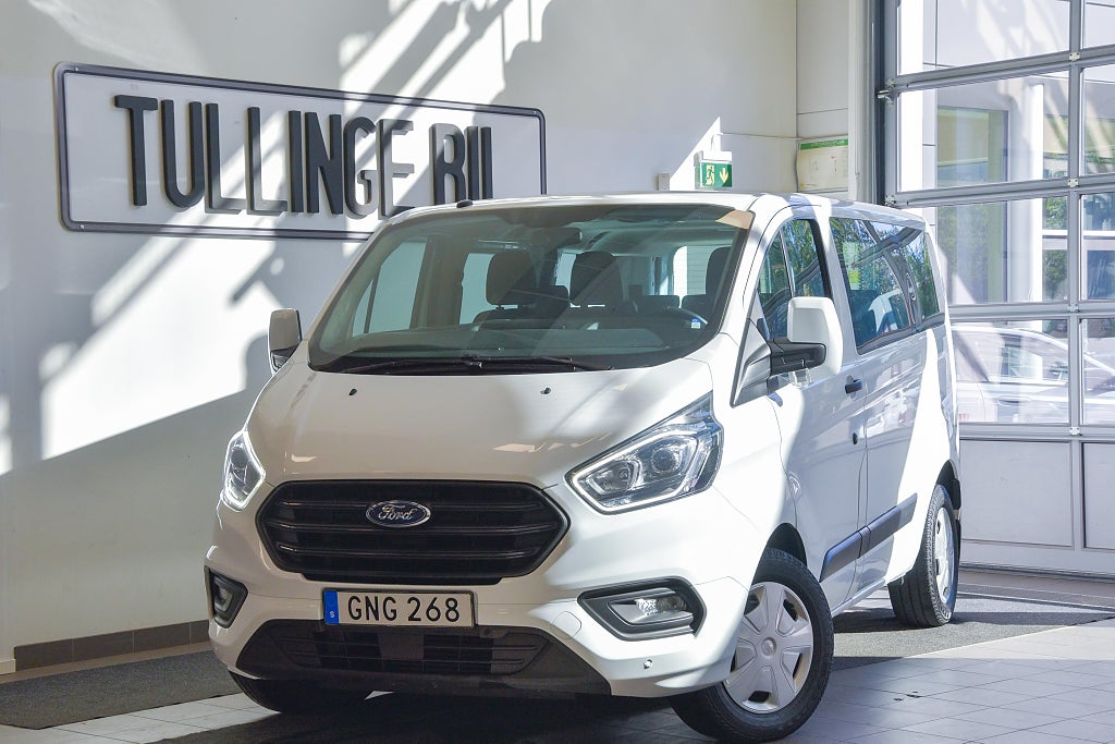Ford Transit Custom 320 Kombi 2.0 TDCi 9-Sits Värmare MOMS