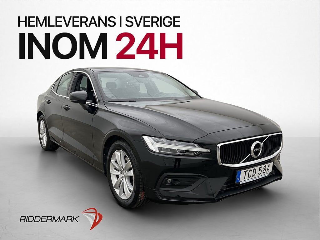 Volvo S60 B4 197hk Momentum Värmare Kamera CarPlay VOC