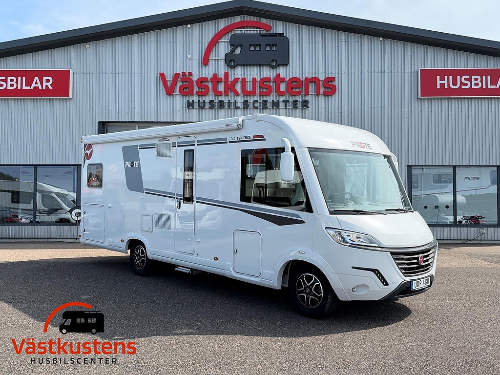Pilote G 740 GJ / Låga bäddar / Automat