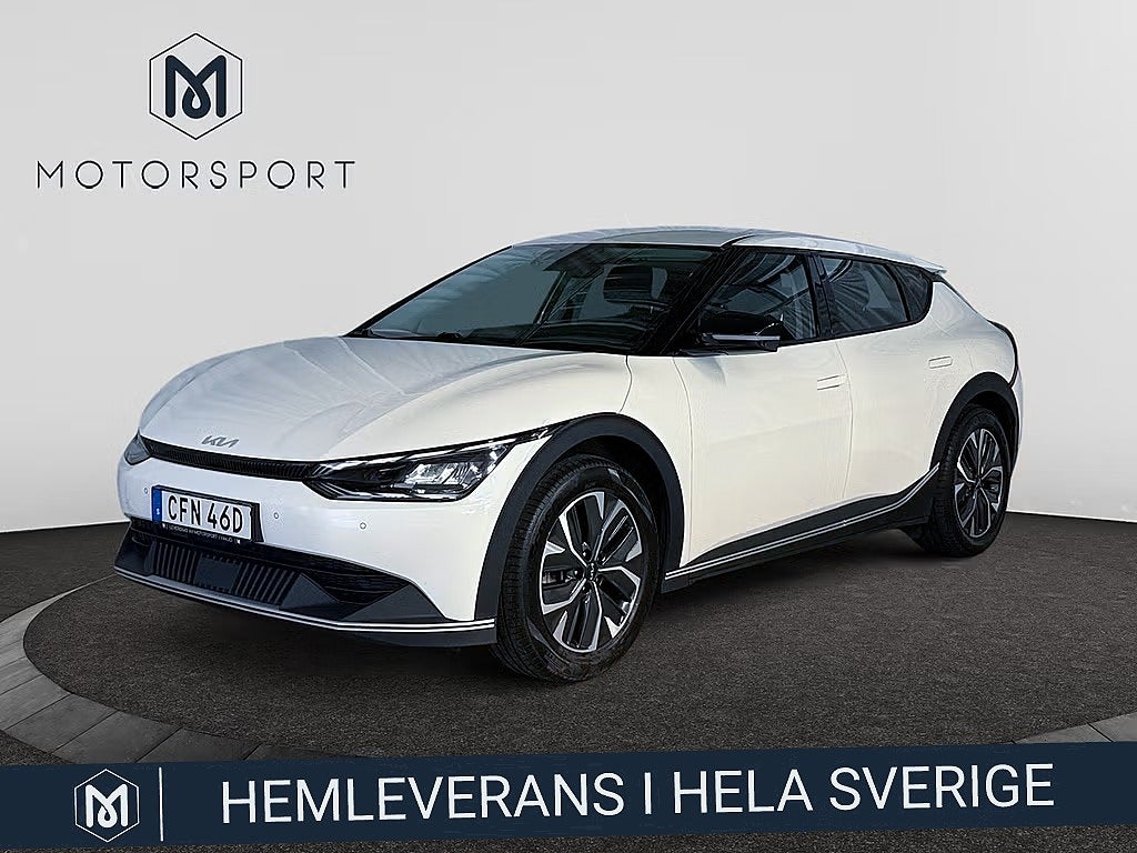 Kia EV6 77.4 kWh Dragkrok Adapt-fart Backkamera Rattvärme