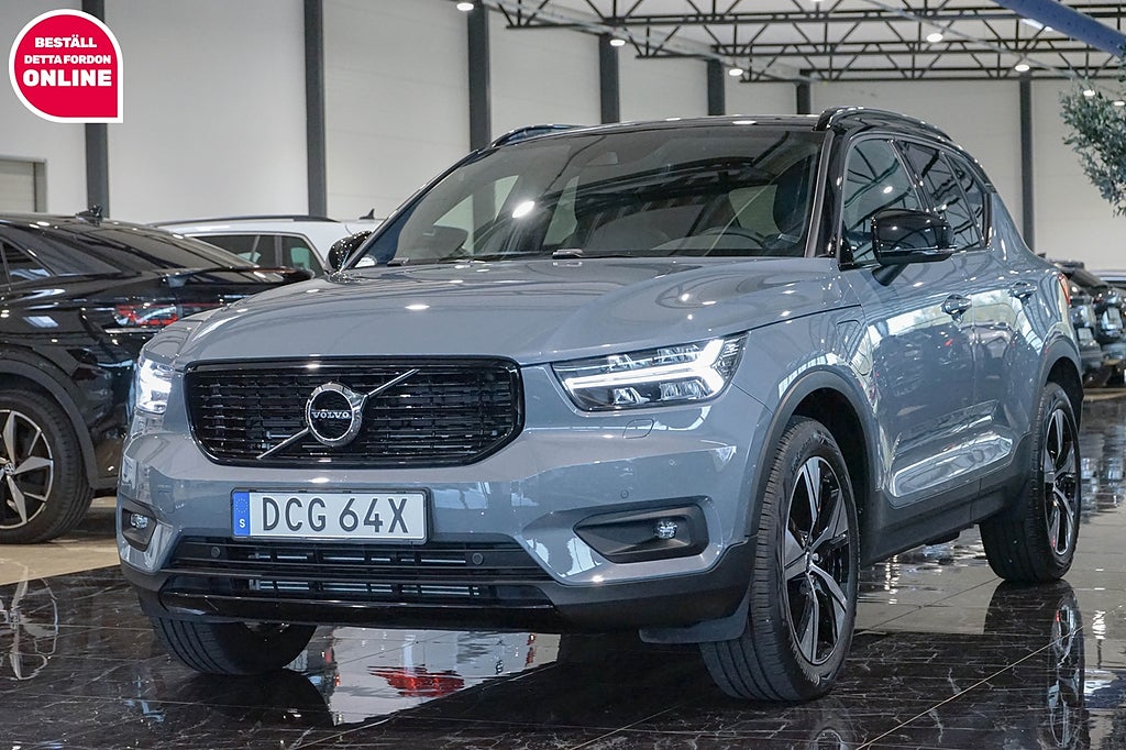 Volvo XC40 Recharge T4 AUT R-Design 1372Mil H&K Kamera Navi