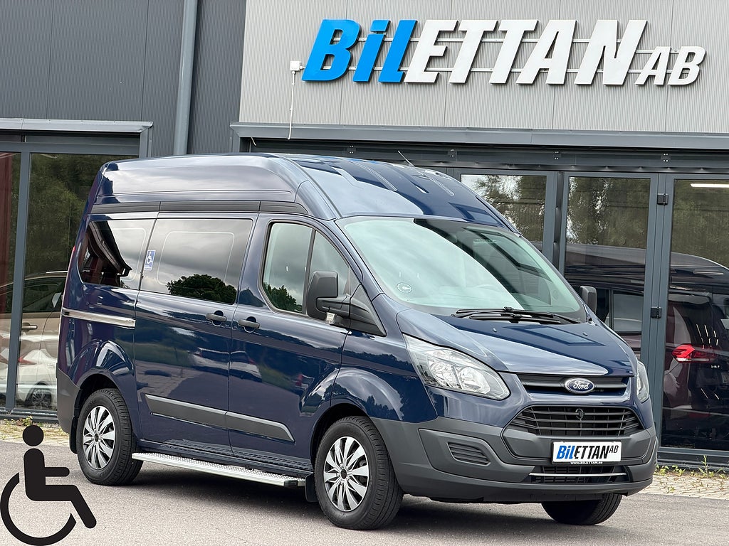 Ford Transit Custom 310 Kombi 2.0TDCi|Handikappanpassad|Lyft
