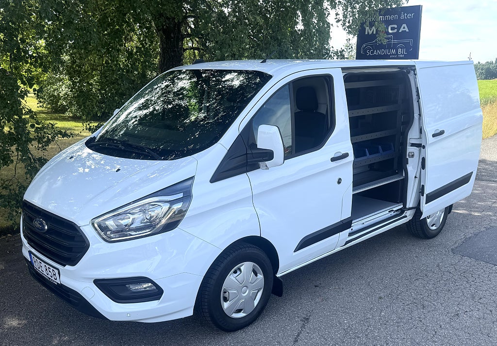 Ford Transit Custom 130 TDCI Dubbelgolv & Verkstadsinredning