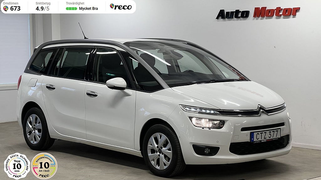 Citroën Grand C4 Picasso 1.6 HDi 116hk 7-sits/Fullservad