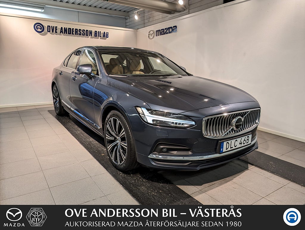 Volvo S90 D5 AWD Inscription (235)Kamrem|H/K|Soltak|360|Drag