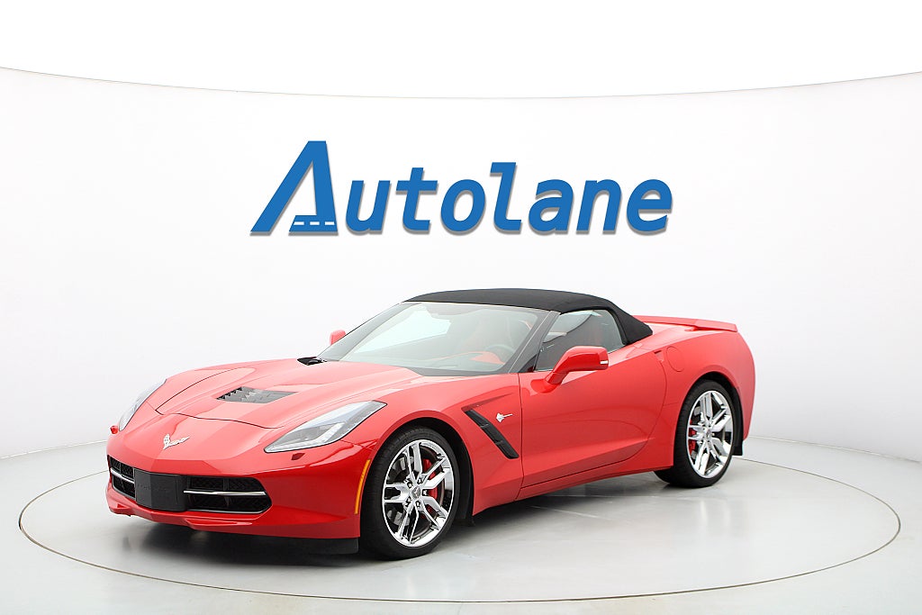 Chevrolet Corvette C7 Stingray Convertible, Manuell, Låga mil 466hk