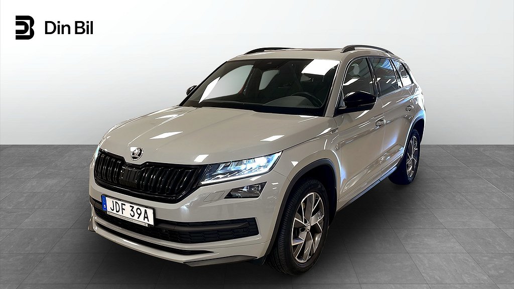 Skoda Kodiaq Sportline 2,0 TDI 200Hk 4x4|Drag|Värmare|Panorama|