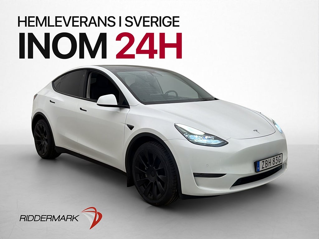 Tesla Model Y Long Range AWD Drag Autopilot P-sensorer