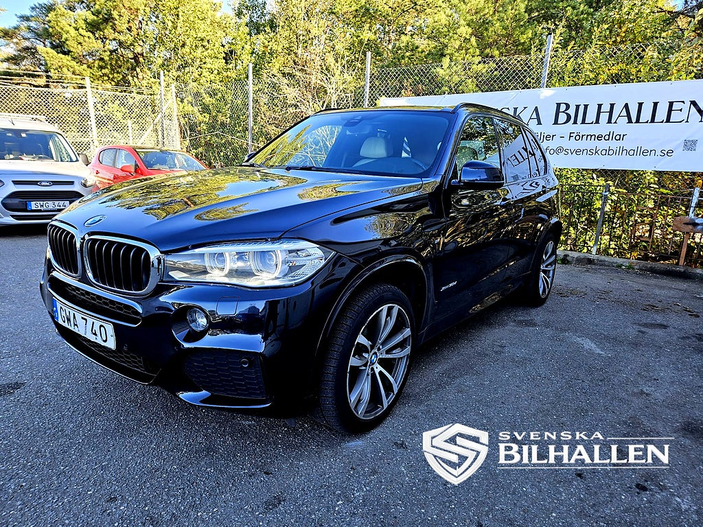 BMW X5 xDrive30d AUT Panorama 7-Sitsig M Sport Drag Skinn