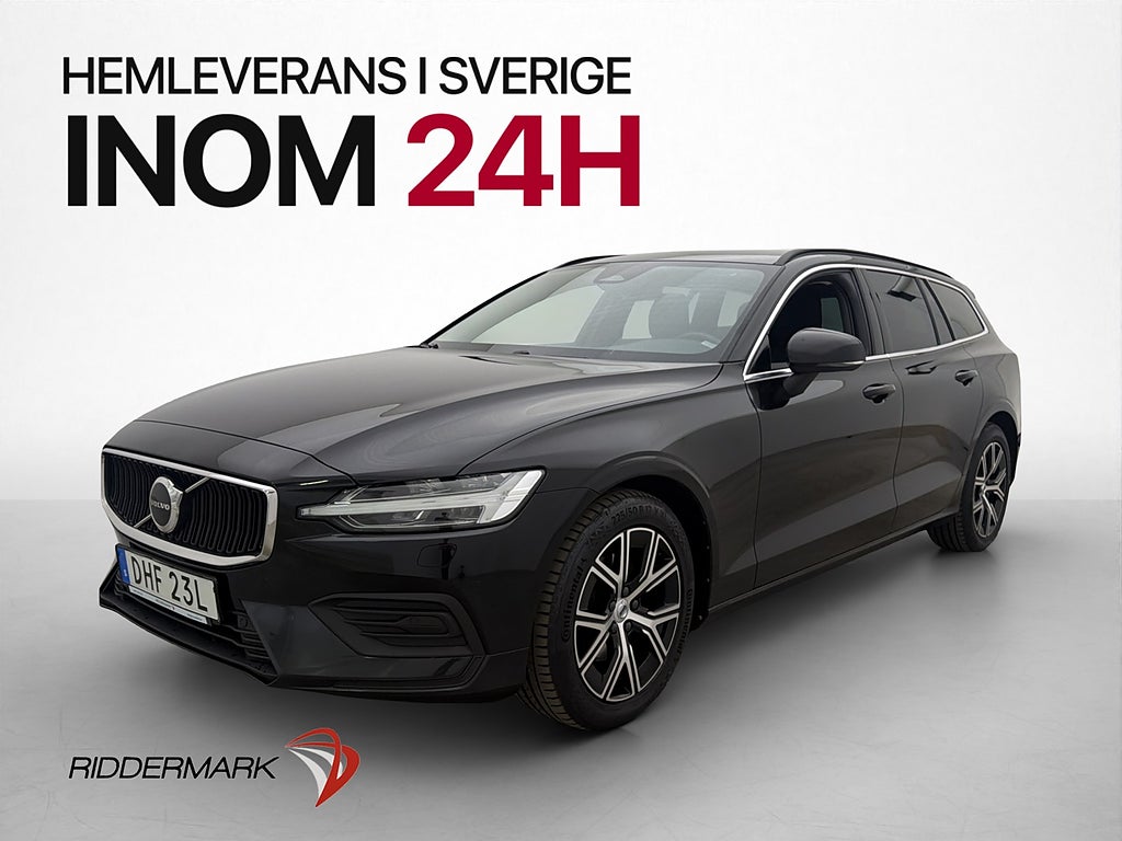 Volvo V60 B4 197hk Core Värmare Navi CarPlay BLIS Rattvärme
