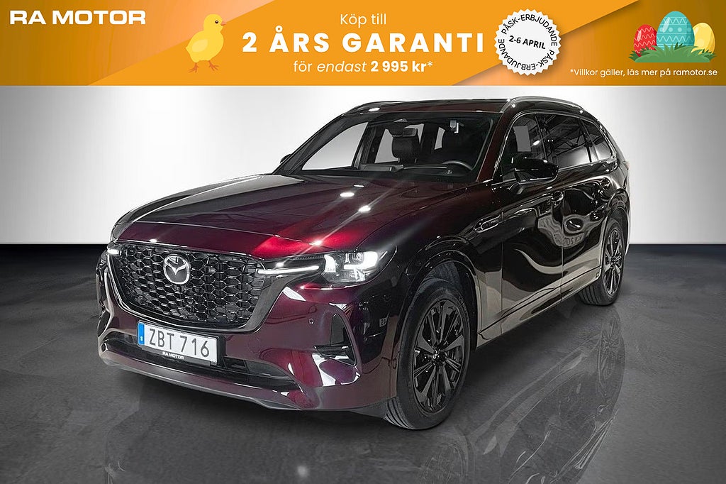 Mazda CX-80 Homura PHEV | 6sits |COSO| DRAG | MOMS|LEASEBAR 2024