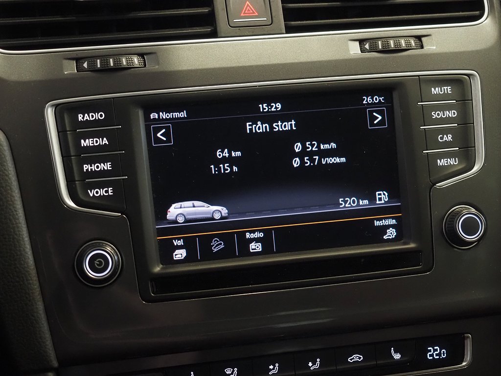 Volkswagen Golf Alltrack TDI 184hk 4M |Skinn|Drag|Kamera| 2016