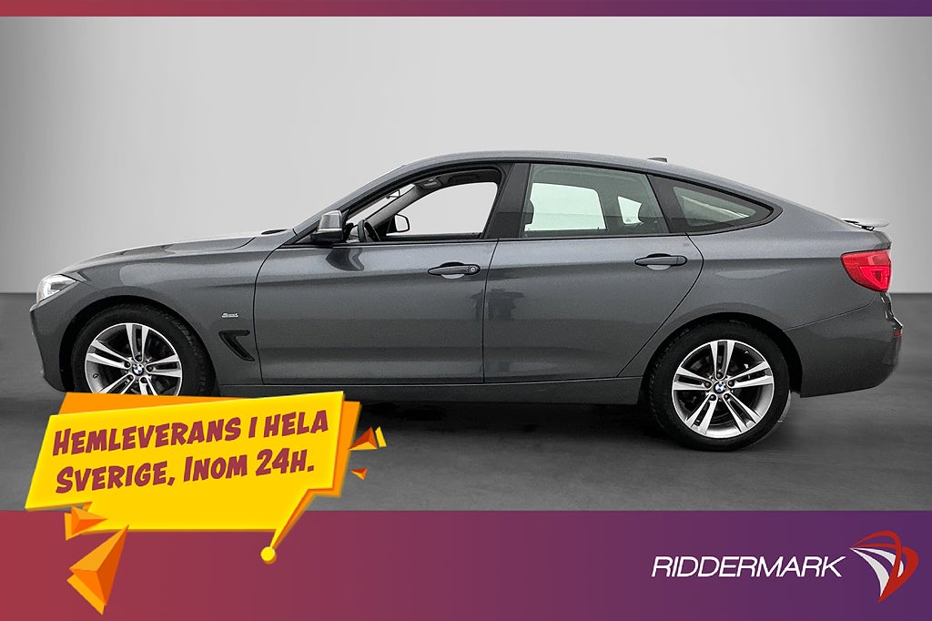 BMW 320 d xDrive GT 190hk Sport line P Sensorer 0,47L/mil
