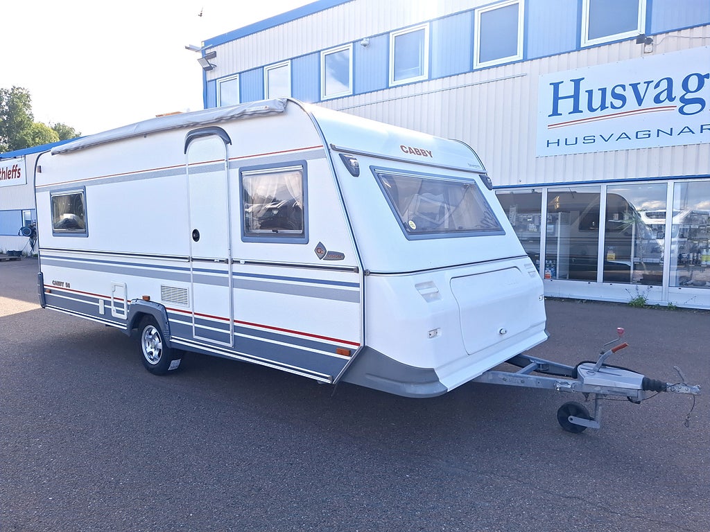 cabby 56 Långbäddar, Förtält, Markis, Solpanel, Cykelställ