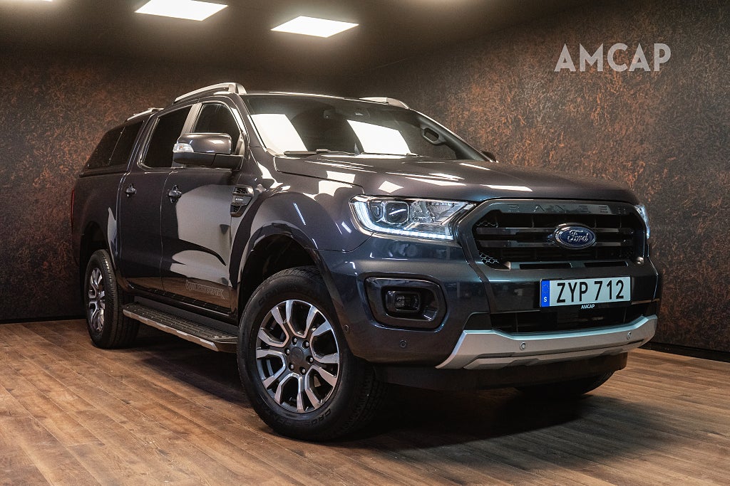 Ford ranger 2.0 Bi-Turbo 4x4 Wildtrak | MOMS | Kåpa | 3071 kr/mån