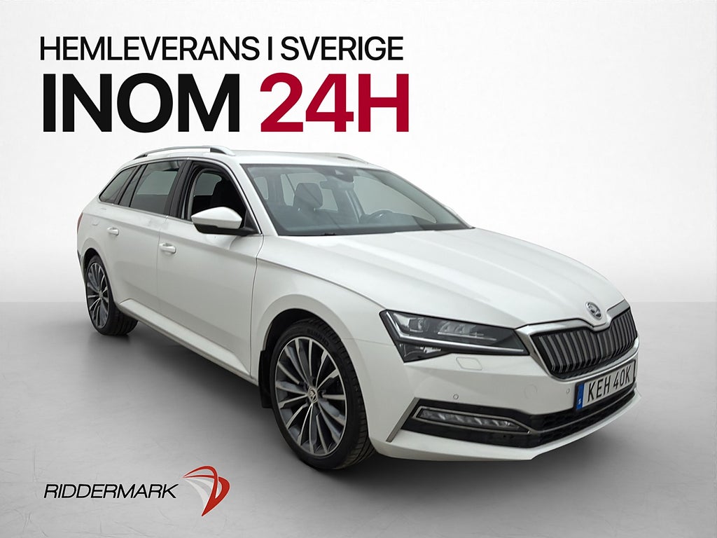 Skoda Superb iV 1.4 218hk Style Drag kamera Keyless CarPlay