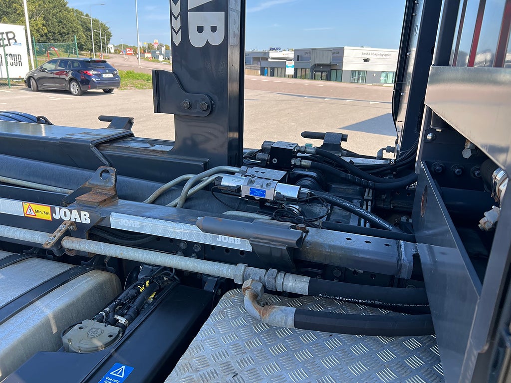 Scania R650 V8 6x4 Tandem Lastväxlare, Kranflak & Liftdumper, Euro 6