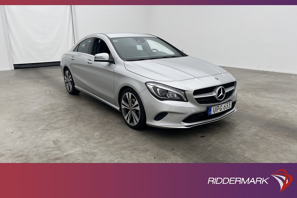 Mercedes-Benz CLA 200 156hk Kamera Sensorer Halvskinn Välser