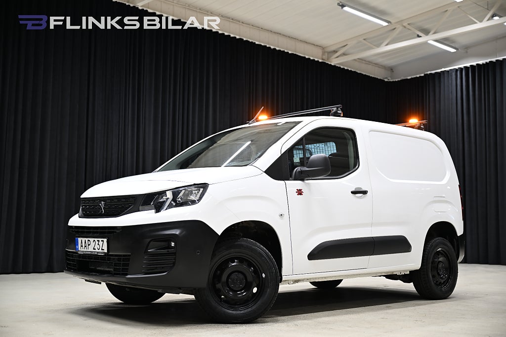 Peugeot Partner 4x4 130HK Inredning|Clayton|Drag|Värmare|EnÄgare|Moms