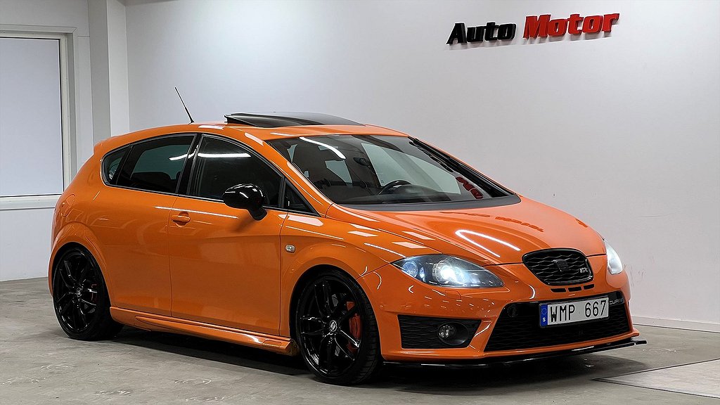 Seat Leon León Cupra R 2.0 TSI Skalstolar/Taklucka/MILLTEK